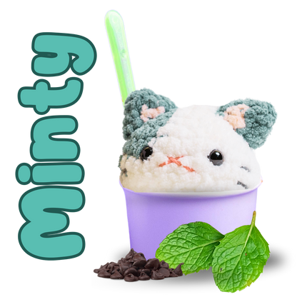 Mint Chip Ice Cream - Yummi Cats