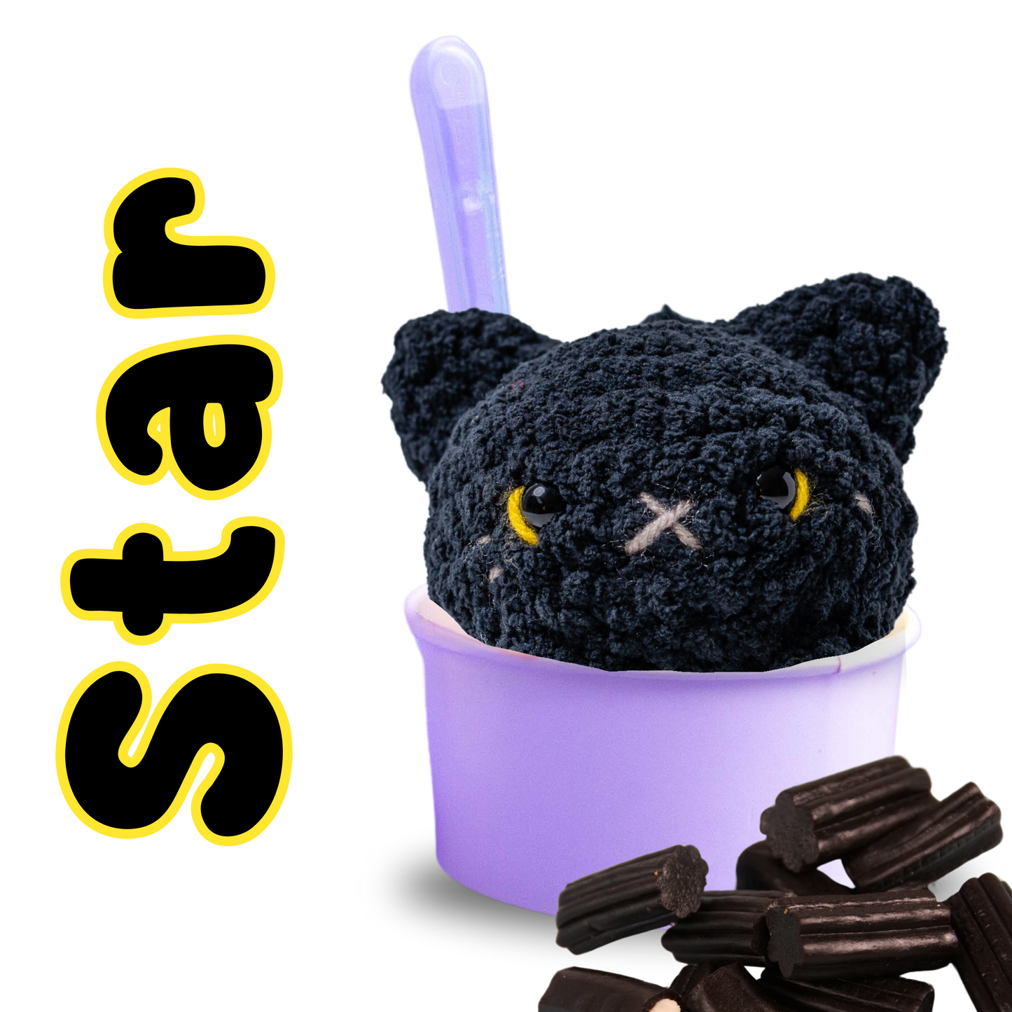 Black Licorice Ice Cream - Yummi Cats