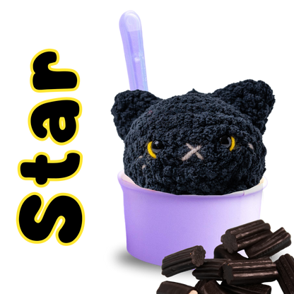 Black Licorice Ice Cream - Yummi Cats