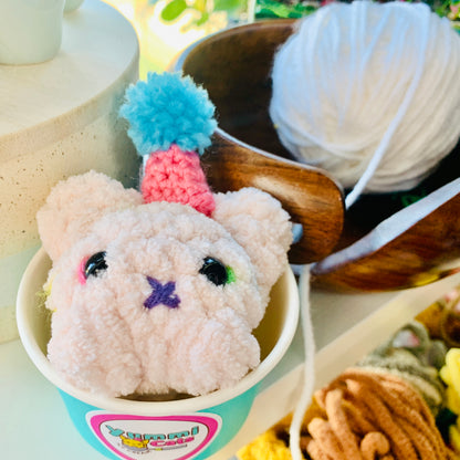 Birthday Cake Ice Cream - Kitten - Yummi Cats