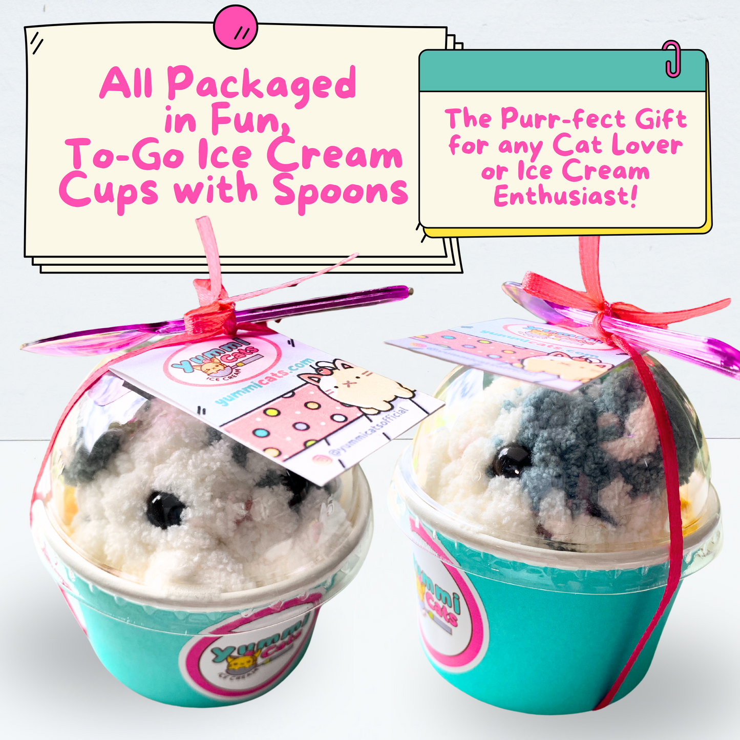 Peppermint Ice Cream - Kitten - Yummi Cats